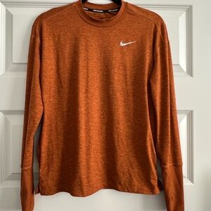 Nike Women's Burnt Orange Long Sleeve Tee